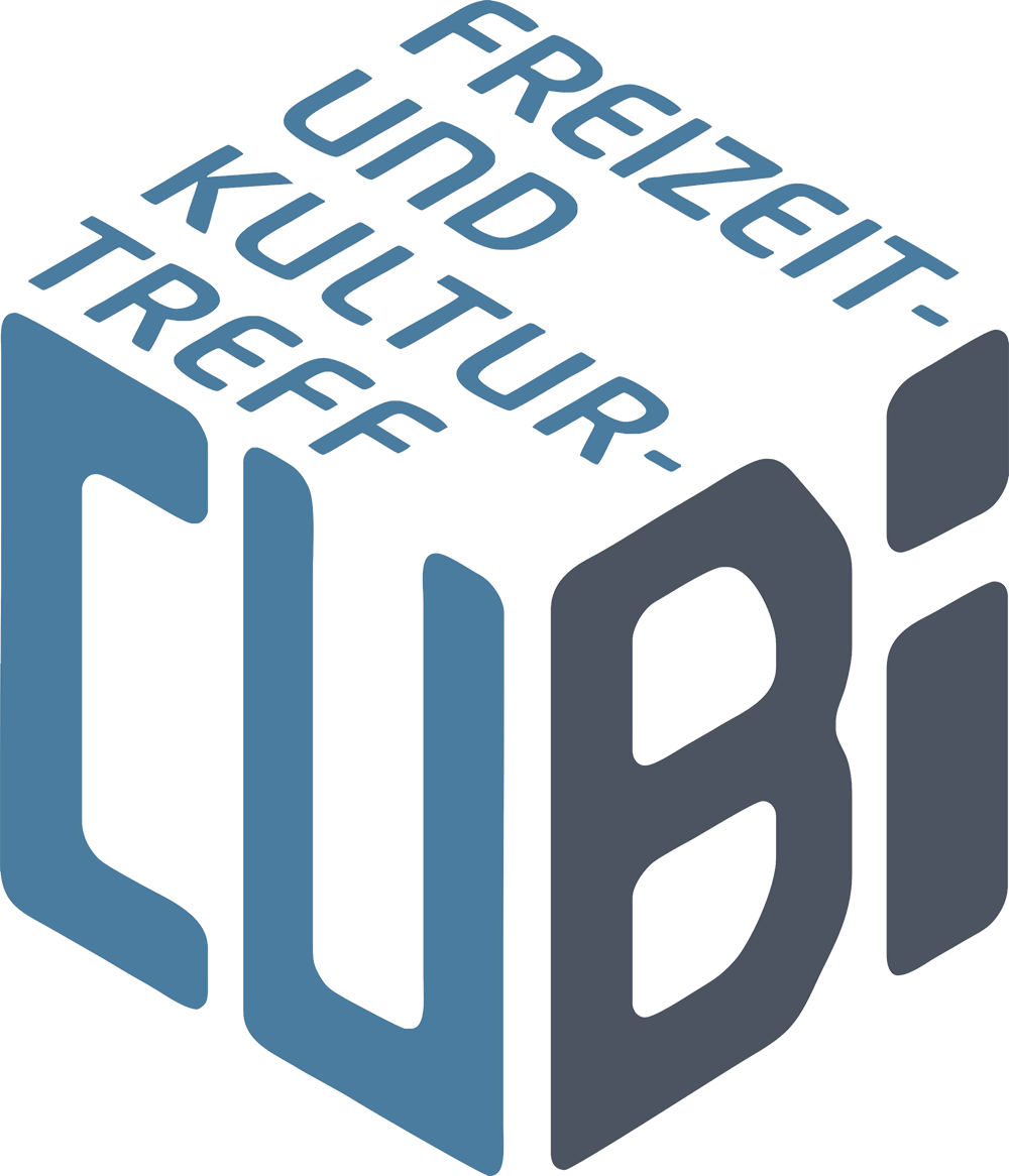 Cubi Logo blau